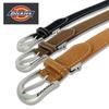 belt Belt width length Authentic DS0360C [Dickies] Suede-like single-stitch (adjustable length/simple) (unisex/belt 35mm/total 115cm) (dark brown)