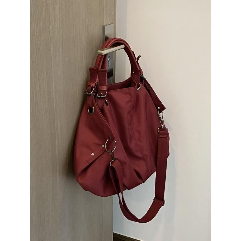 IELGY Lazy Style Large Capacity Commuter Shoulder Messenger Bag Loose Feeling