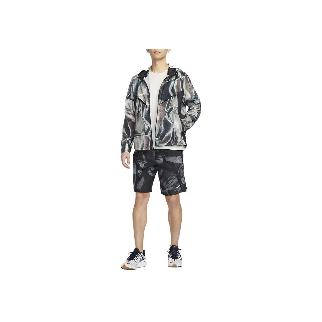 Nike Windrunner All Over Print Hooded Zip Casual Jacket Men Jacket Multicolor FZ4753-010