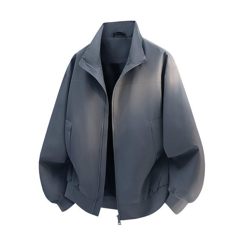 Unisex Spring Slim Fit Elastic Sleeve Trend Jacket