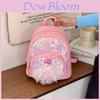 Adorable Cartoon Kids Backpack For Boys And Girls With Sequin Accents And Nylon Fabric