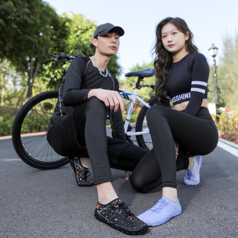 New Indoor Fitness Shoes Women's Yoga Shoes Skipping Rope Shoes Men's Lightweight Squat Shoes Platform Casual Shoes Fashion Beach Shoes