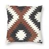 Aztec Neutrals Inkwell Square Pillowcase Polyester Linen Velvet Printed Zip Decorative Pillow Case Sofa Cushion Case