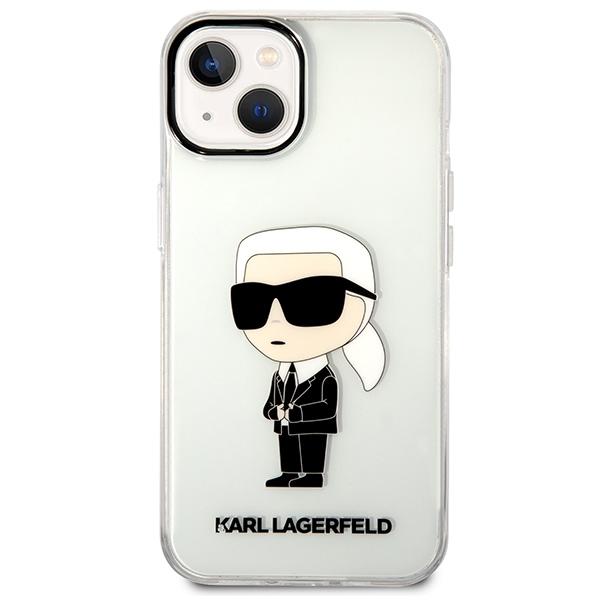 Etui Do iPhone 14 Plus Karl Lagerfeld Ikonik Transparentne