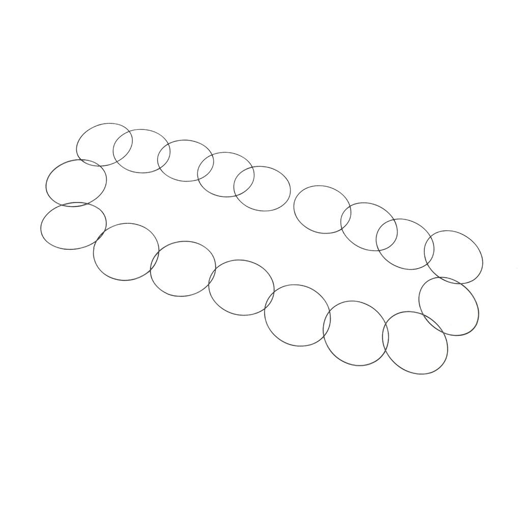 Chain Plant Support Black Stainless Steel Round Wall Chain Plant Vine Support for Climbing Plant Pot