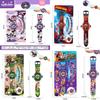 Kpop Demon Hunters Childrens Cartoon Electronic Watch With Projection And 24 Images For Learning And Play