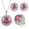 Jewelry Copper Bottom Gold-Plated Rose Cut Dry Rose Temperament Light Luxury Suit Women 16-10M