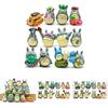Entzückende Mein Nachbar Totoro Gartendekoration Sammlung 12 Stück Harz Actionfiguren Für Kinder Und Sammler