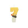 2025 Cross - border Creative Engineering Vehicle Excavator Digital Birthday Candle Cake Decoration Handmade Birthday Candle
