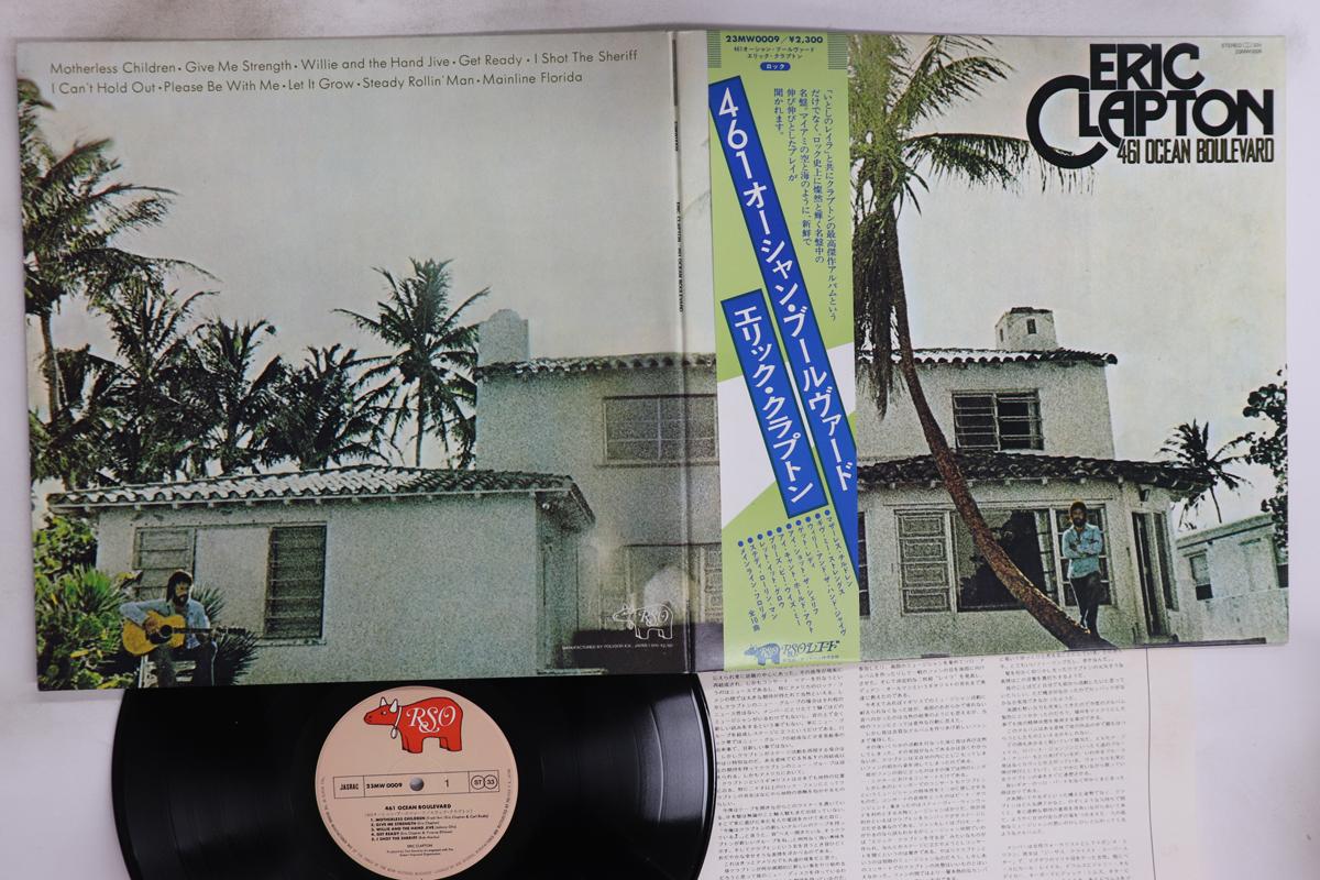 

LP Record ERIC CLAPTON - 461 Ocean Boulevard 23MW0009 RSO 1981 Japan Obi Rock Used