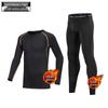 Plush Kids' Basketball & Football Quick-Dry Training Suits for Boys - Autumn/Winter Sports Tights & Base Layer Tops