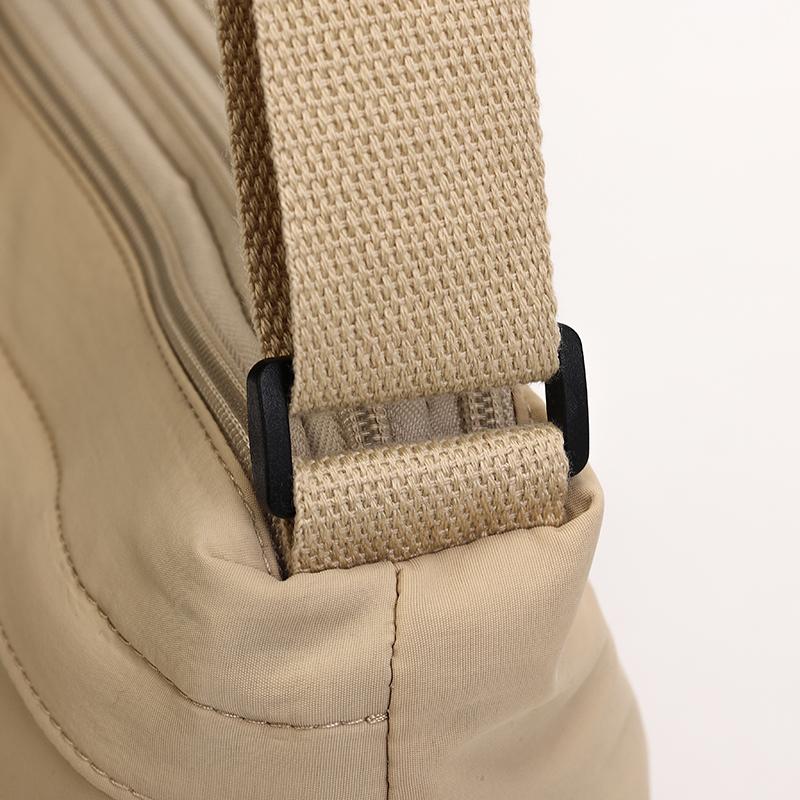 Sac bandoulière en nylon grande capacité pour femmes 3 poches principales compartimenté sac à main d'épaule pour mères shopping