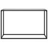 Console Table Transparent 120 X 35 X 75 Cm Tempered Glass