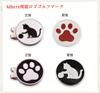 Adhere Golf Marker Golf Cap Clip Magnetic Double Sided Logo