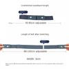 Fashion Lazy Elastic Waist Band Colorful Adjustable Buckle-Free Belts Seamless Elastic Belt For Women Men
