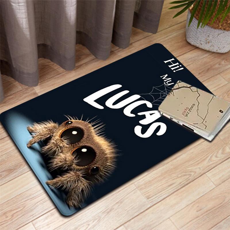Lucas the Spider Rug Floor Mat for Living Room or Bedroom Soft and Comfortable Carpet a Gift for Birthday and Holiday.SFF0917409