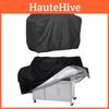Capa para Churrasqueira Preta Pesada Impermeável e Resistente às Intempéries para Pátios