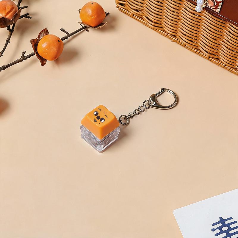 Stray Kids SKZOO Cartoon Animal Character Keycap Keychain Cute Anime Key Cap Custom Fan Support Merchandise Gift For Stay
