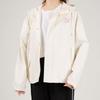 Puma Solid Color Hooded Casual Loose Jacket Women jackets White 626620-65