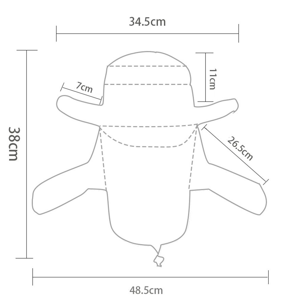 Breathable Large Round Brim Fishing Cap Sun Block Anti-Uv Men'S Sun Hat Quick Drying Outdoor Hiking Hat Men And Women