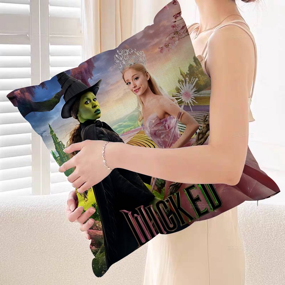 Popular Movie W-Wicked Pillow Cover Sofa Cushion Cover Home Room Decoration Children Gift