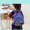 Adorable Nylon Children's Backpack For Kindergarten Boys And Girls With Cartoon Design Lightweight And Breathable