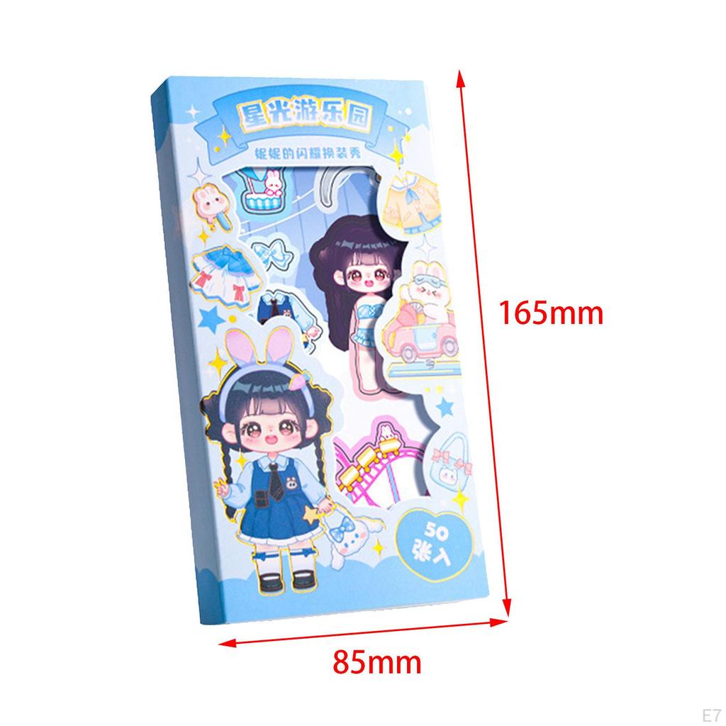 50 Count Stickers for Kids, Face Stickers, DIY Puzzle Gifts Celebrations