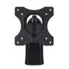 Durable Pivoting Black TV Bracket & Wall Mount Kit With Fixing Screws For Caravan Motorhome Campervan Boat