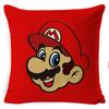 Super Bros Mario Pillow Cover Car Home Living Room Sofa Bedroom Cover Cushion
