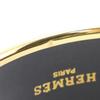HERMES EmailGM Bangle Shippo Horse Red Plated Gold 33.4g Women Used