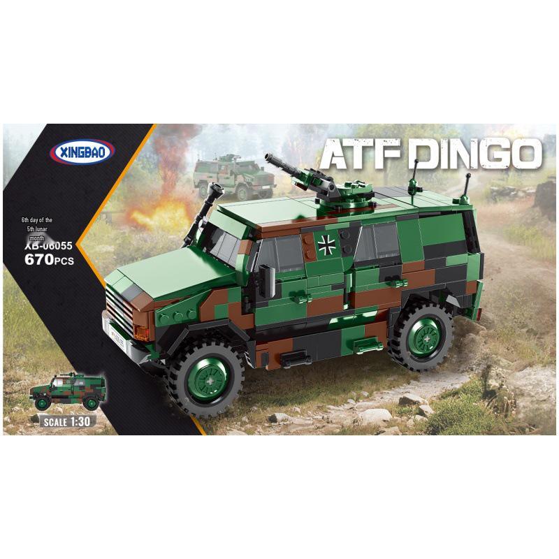 Star Castle Camouflage Tank Armored Vehicle Building Blocks Educational Toy