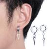 Steel Triangle Fashion Jewelry Korean Style Ear Cuff Cross Clip Earring Non-Piercing Earring