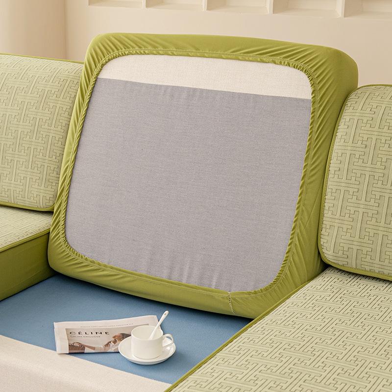 Chenille Sofa Cover All-Inclusive Universal Cover Cover Cover Four Seasons Universal Three Seats One Art-Sofa Stool Cushion Living Room