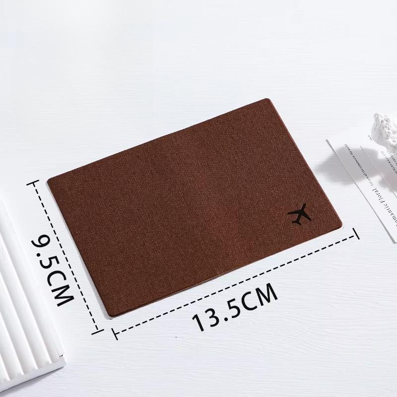PU Leather Passport Cover for Men & Women Organizer  Protective Card Holder ID Document Covers Travel Passport Case Bags