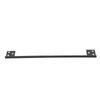 L-Shaped Door     Plate, 11 Inch Stainless Steel Door Reinforcement Plate, Burglar-Proof for Black Home, 2 Pieces