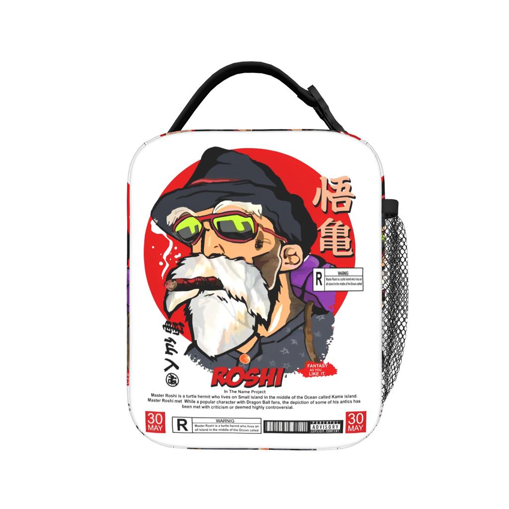 Jesus Goku DBZ Insulated Lunch Bags Cooler Bag Reusable,Lunch Container  High Capacity Tote Lunch Box Girl Boy Beach  Outdoor