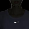 Nike T Shirts Women's Purple Crew Neck Moderate Straight Fit DD0619-530