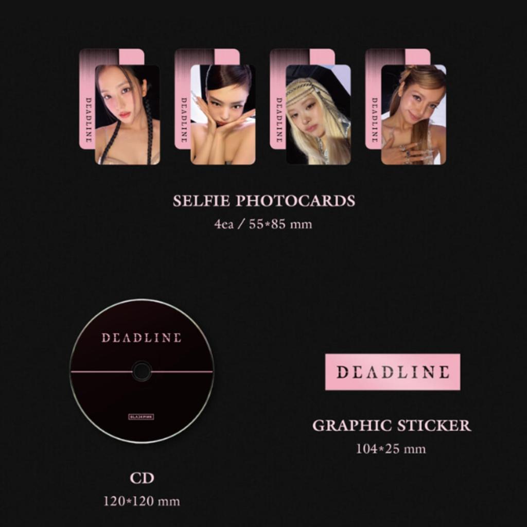 [K-POP Special] BLACKPINK 3rd Mini Album [DEADLINE] (PINK Ver.)