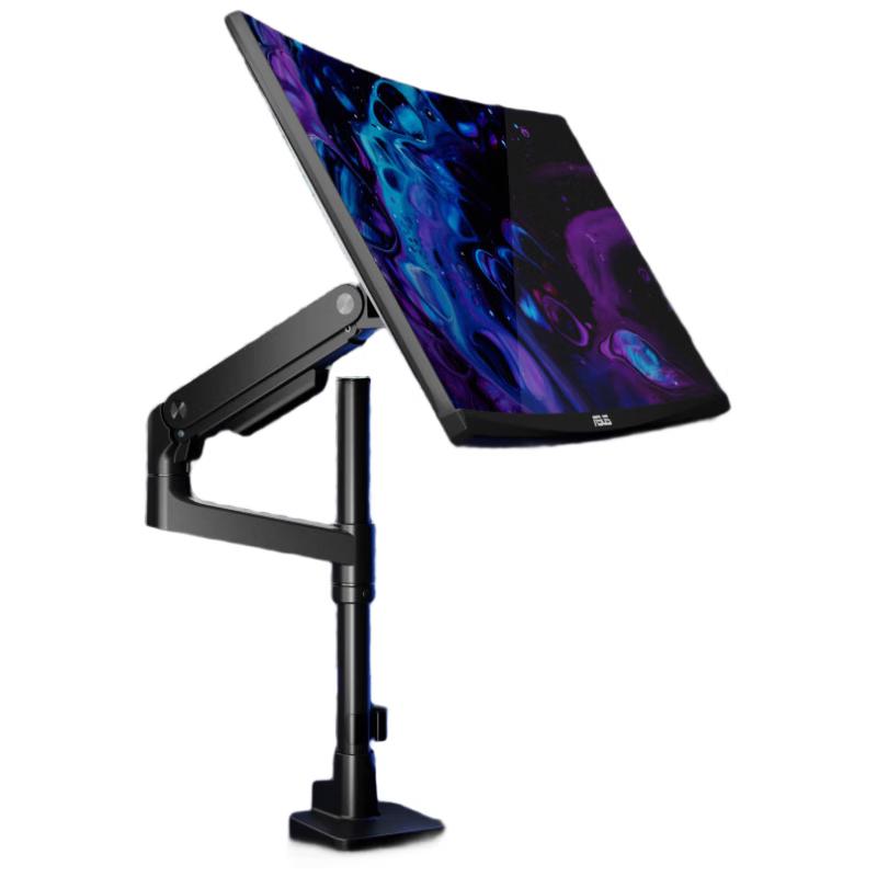 Brateck E680P Single Monitor Desk Mount Mechanical Arm