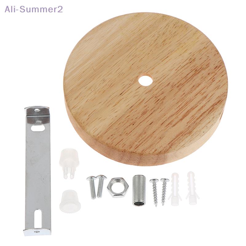 {MX} 10cm/12cm Wooden Lamp Base Modern Ceiling Holder Plate Pendant Lamp Fitting Chandelier Base DIY Lighting Accessories