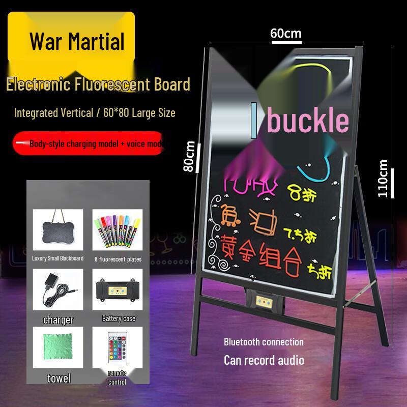 Zhanwu Rechargeable LED Fluorescent Display Board