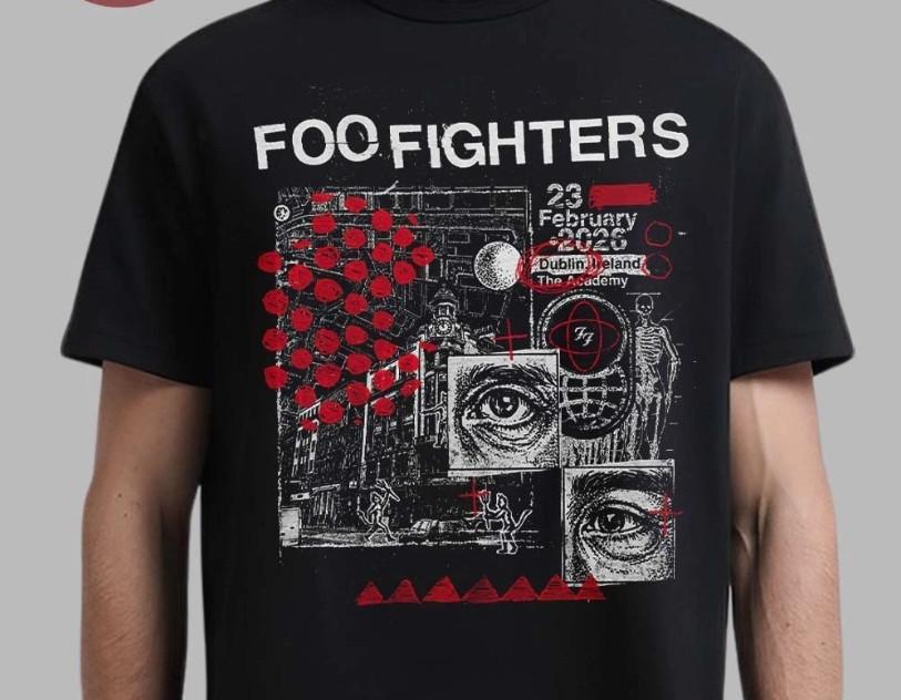 Foo Fighters Your Favorite Toy Surprise Show Dublin Ireland On 23 Feb 2026 Tee