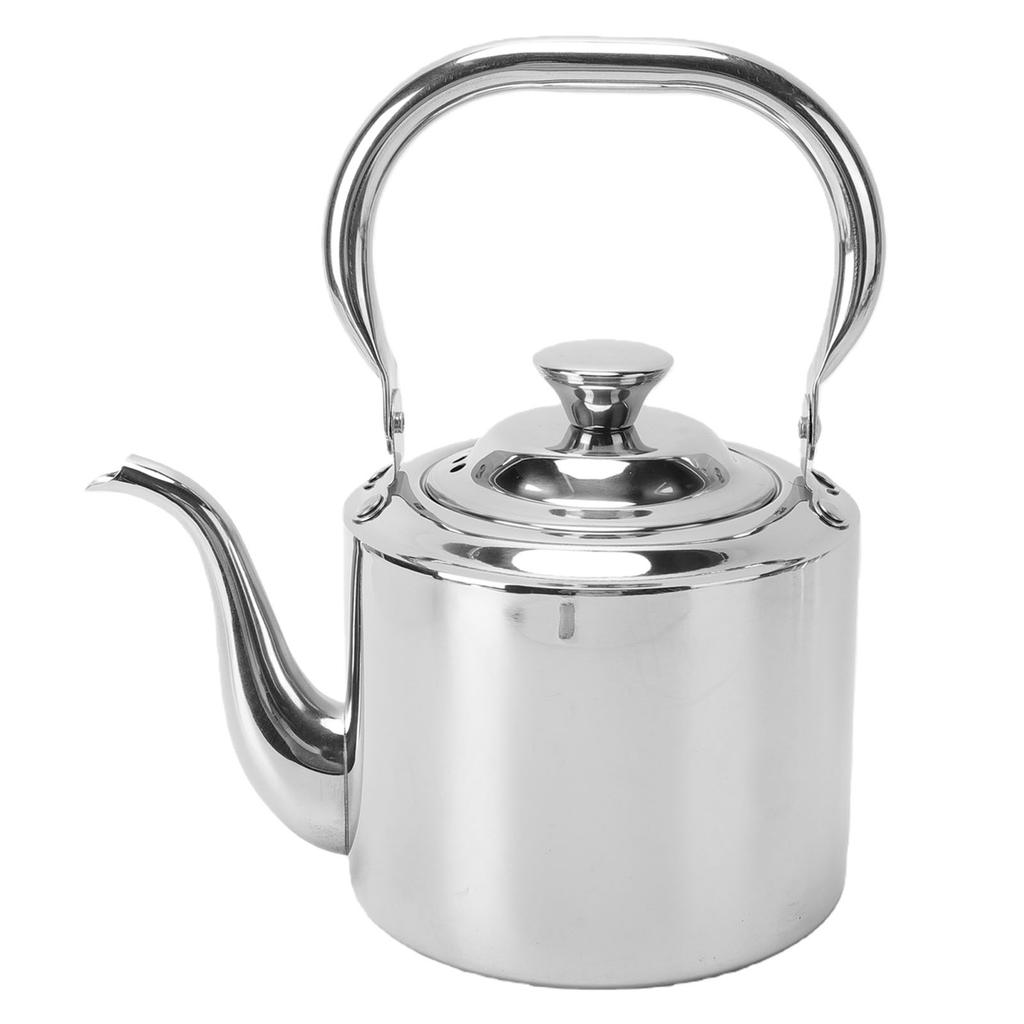 Stove Top Tea Kettle with Infuser 304 Stainless Steel Teapot with Top Handle for All Stovetops