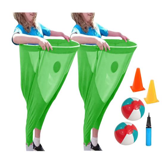 Hra na dvorek Granny Pants Set Obří venkovní hry s míči a kužely Zábavné trávníkové hry pro rodinná setkání, večírky, pikniky