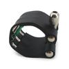 Professionelle PU-Leder Altsaxophon Mundstück Ligatur Clip Befestigung Langlebig
