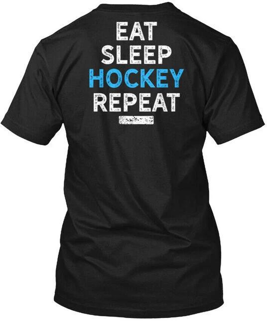 

Distressed Design For Ice Hockey T-Shirt Made in the USA Size S to 5XL 4XL