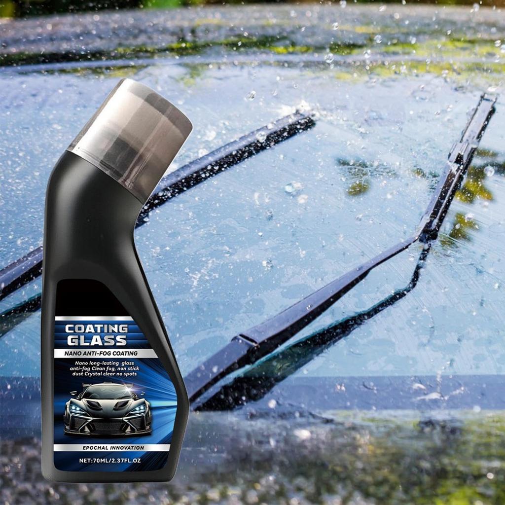 DAWCBVJQ Hydrophobic Windshield , Magic Gem Glass, Anti-Fog Car Windshield, Micromolecular Anti-Fog