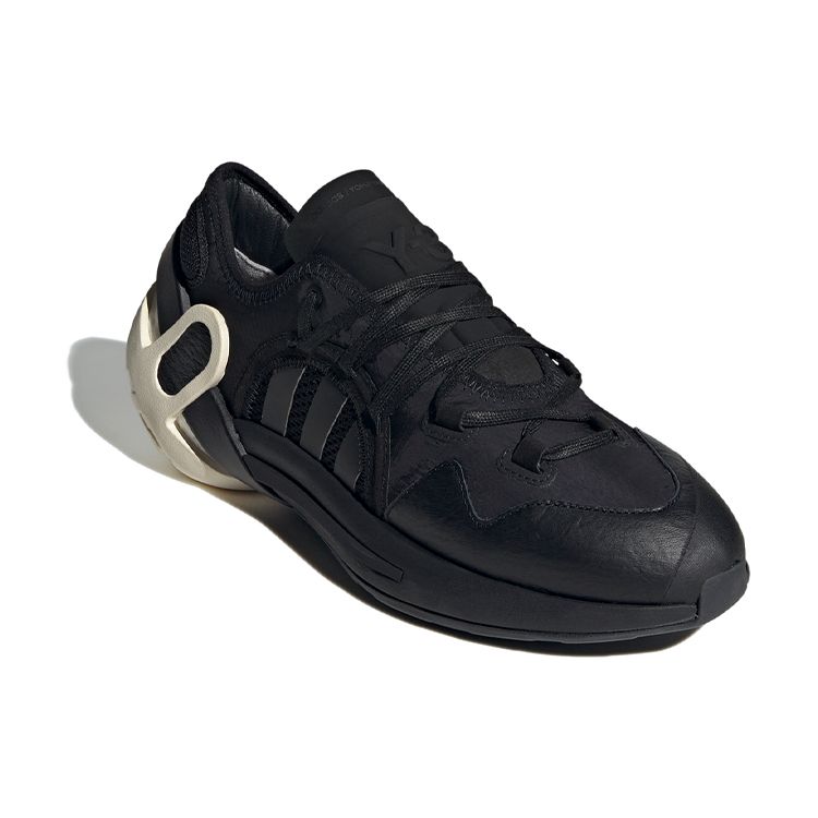Adidas Y-3 Idoso Boost Black Unisex Sneakers Cream-White GW8643