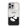 Selection of matte AG glass mobile phone case Apple 16promax cute panda iphone17 personalized hard case