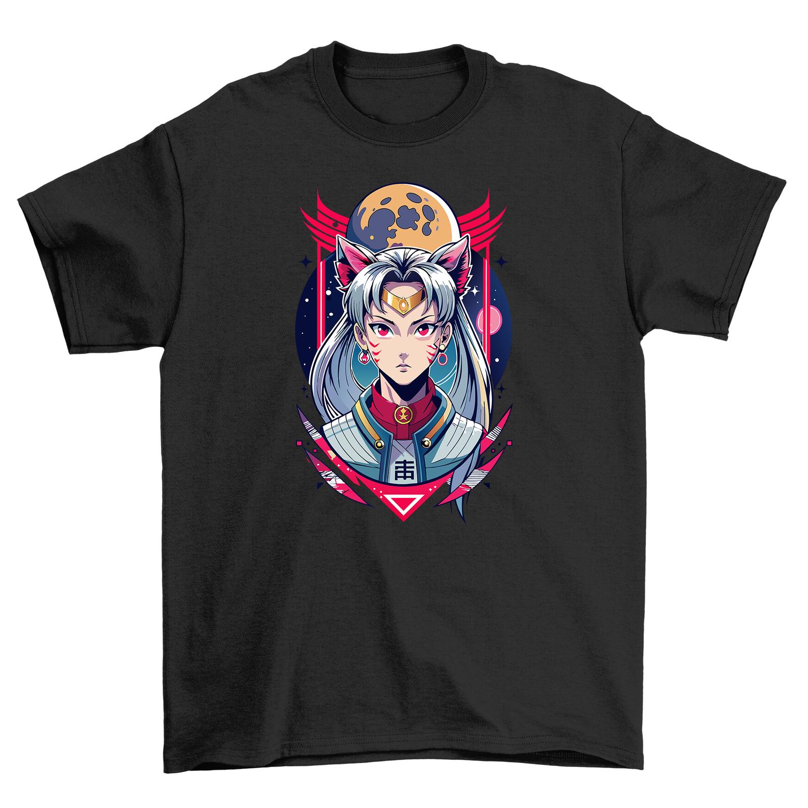 Moon Princess Anime Girl T-Shirt Mens Womens Tees Top - Kawaii and Stylish! Aesthetic Anime Tee, Unis 2XL